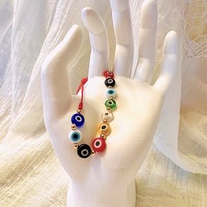 Bracelet Evil Eye handmade! Adjustable
